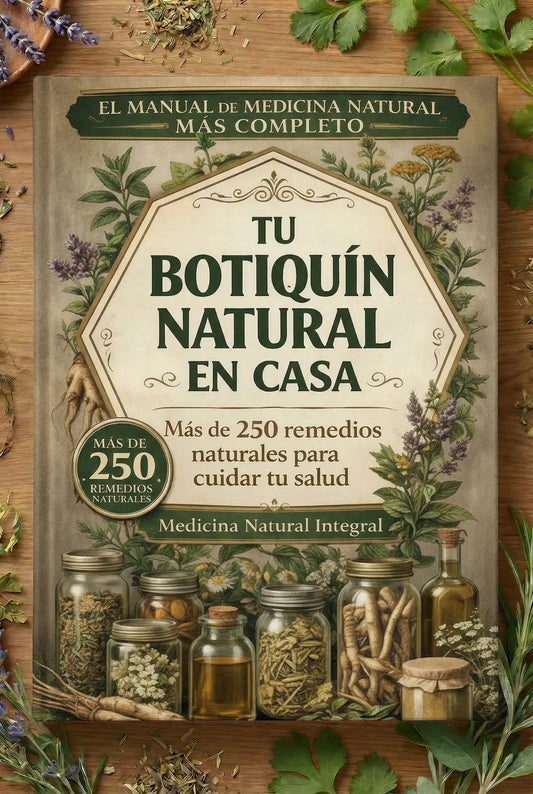Tu Botiquín Natural en casa + 5 Bonus de regalo 🎁